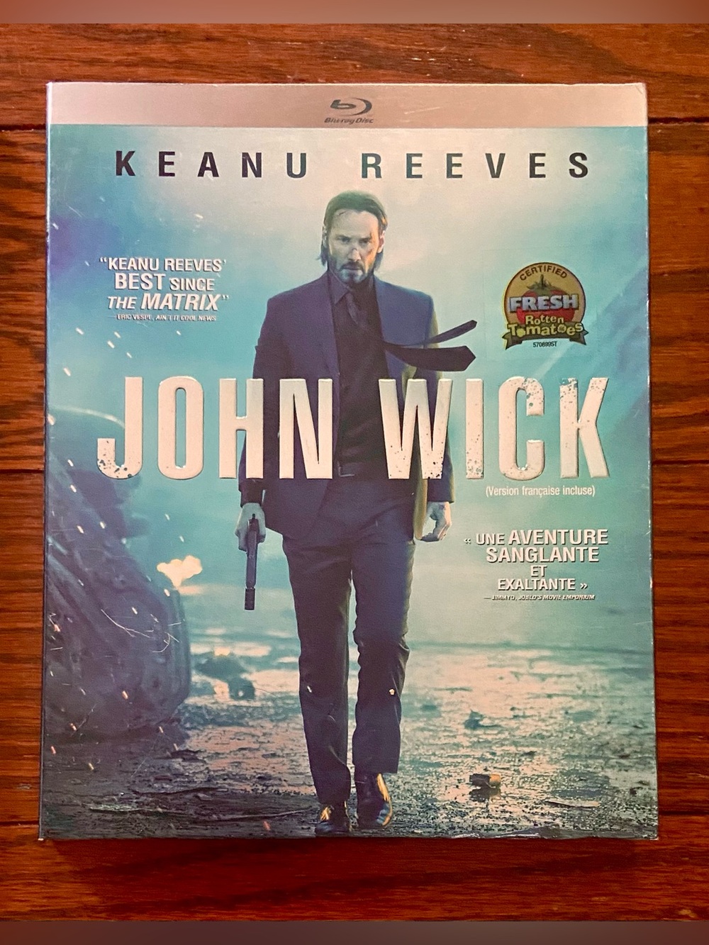 Sealed. New John Wick Blu-ray DVD